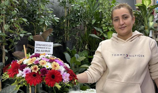 Çiçekçilerde Öğretmenler Günü yoğunluğu