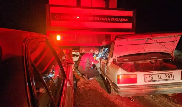 Çorum'da feci kaza: 1 ölü