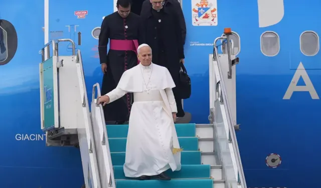 Papa 14. Leo, Ankara'da! İşte karşılayan isim