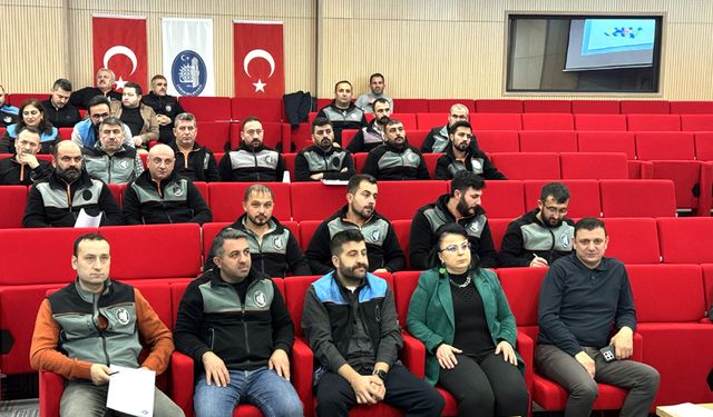 Belediye personeline eğitim