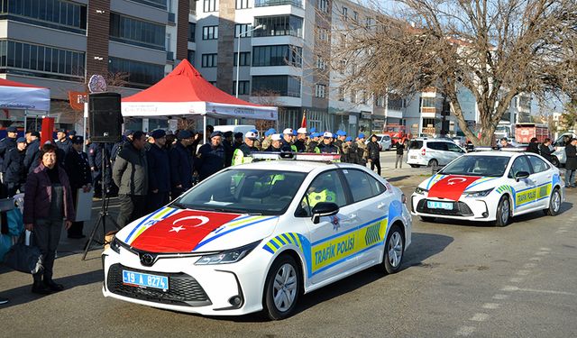 Emniyet ve jandarmaya 123 yeni araç