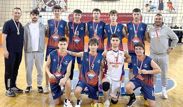 Bahçeşehir FİLE’de  erkeklerde de şampiyon