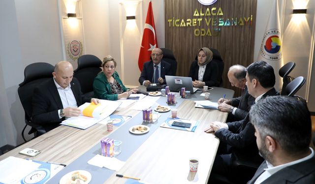 Alaca OSB’de kuruluş  çalışmaları hızlanıyor