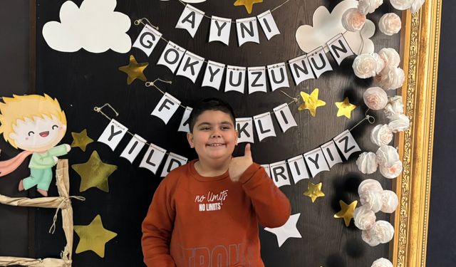 Çorum'da 8 yaşındaki otizmli Mehmet Emin yabancı dil becerisiyle dikkati çekiyor