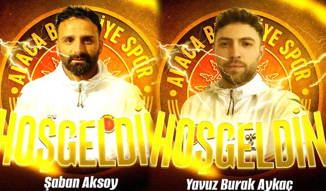 Alaca Belediyespor’dan iki tecrübeli transfer