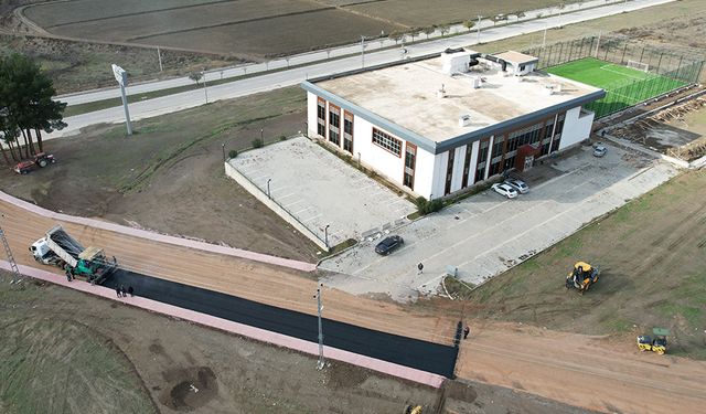 Çorum'un bu ilçesinde belediye kendi asfaltını üretiyor