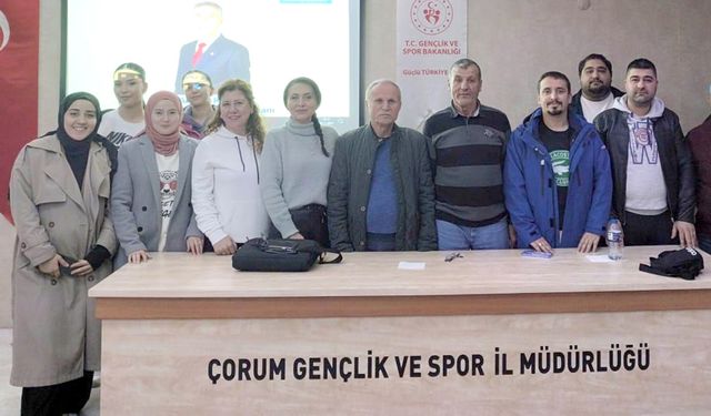 Atletizm hakemleri vize sınavından geçti