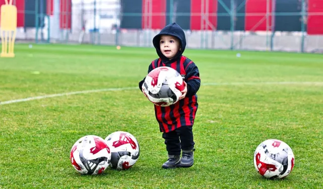 Minik Baran’dan  Çorum FK’ya ziyaret