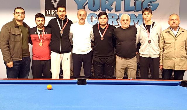 Yurt Lig Bilardo’da birinci Behza Bayar