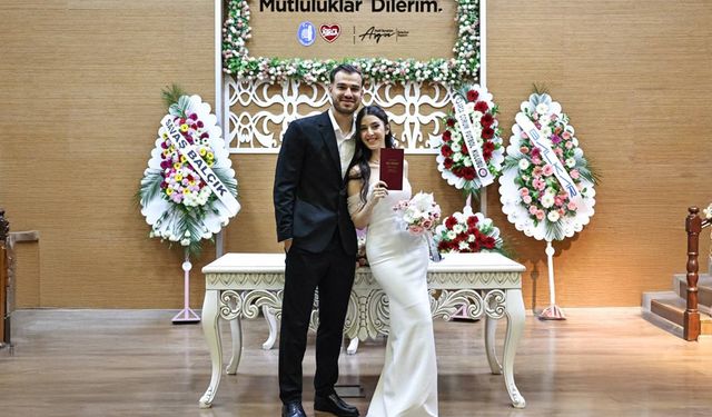 Çorum FK'nın genç beki dünyaevine girdi