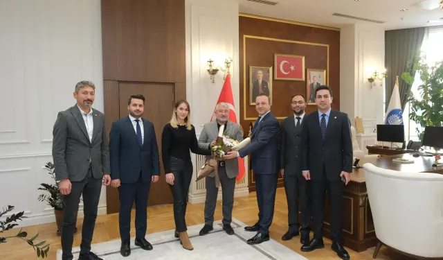 Eczacılardan Başkan Aşgın'a ziyaret