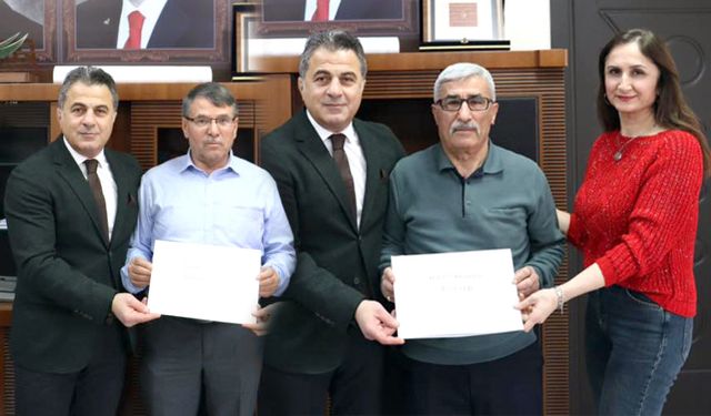 Gençlik Spor İl Müdürlüğü'nde 2 personel emekli oldu