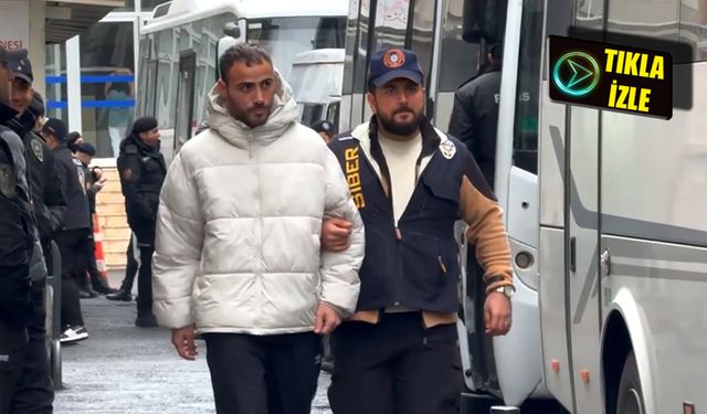 Eren Karadağ adliyeye böyle sevk edildi