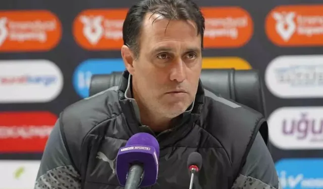 Maç sonunda istifa!