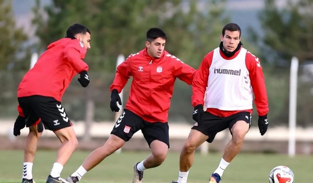 Sivasspor, Çorum FK maçının hazırlıklarına başladı