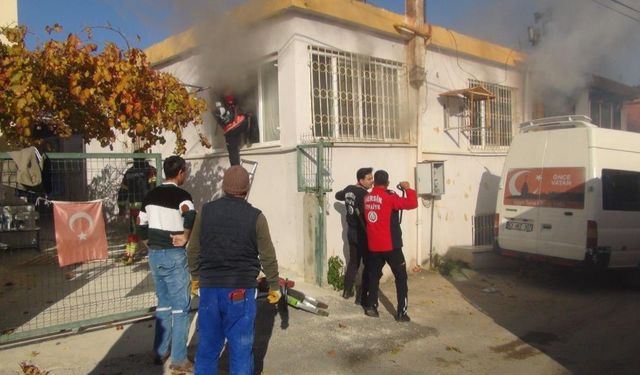 Evde çıkan yangında 2 çocuk hayatını kaybetti