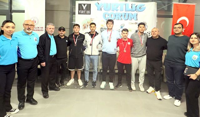 Yurt Lig Masa Tenisinde Çorum temsilcileri belli oldu