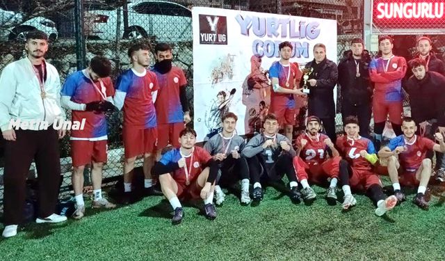 Yurt Lig Futbol’da şampiyon Kerebi Gazi