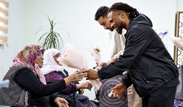 Futbolcular gönüllere dokundu