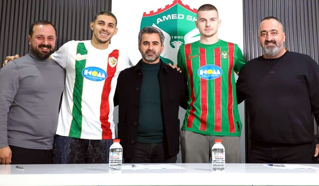 Amedspor’dan iki yabancı transferi
