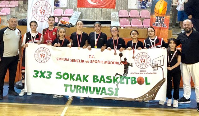 3x3 Yıldızlar Sokak Basketbol’da madalyalar sahiplerini buldu