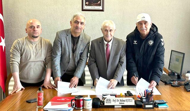 Spor Bilimleri Fakültesi ile TÜFAD arasında eğitim iş birliği protokolü