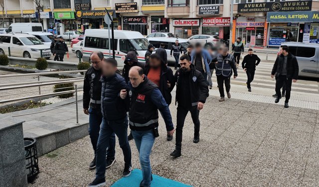 7 zanlıdan 6'sı tutuklandı