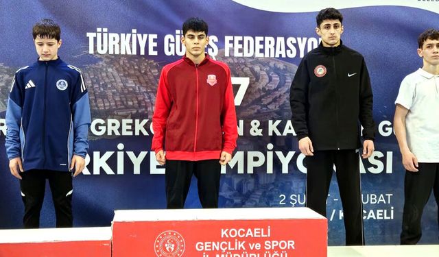 İskilip Belediyespor’dan Muhiddin Kağan Karaca Türkiye üçüncüsü