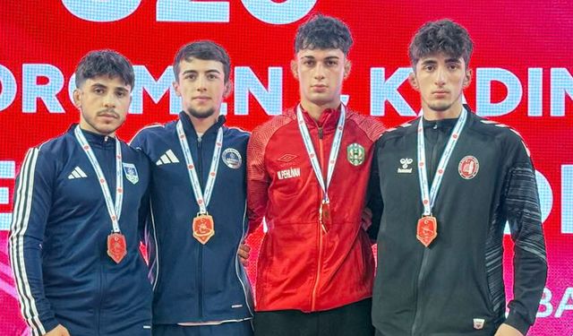 Hasan Duru’dan bronz madalya