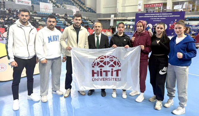 Hitit öğrencilerinden Wushu’da üç madalya