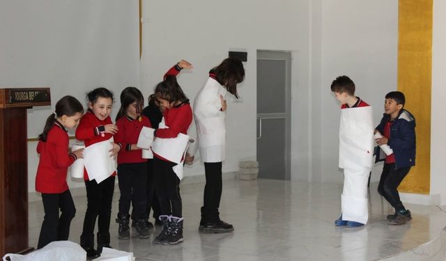 Çocuklar için ramazan şenliği yapıldı