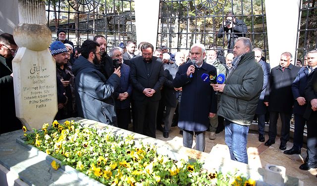 İskilipli Atıf Hoca, vefatının 100. yılında mezarı başında anıldı