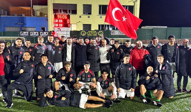 Hasan Ege’li milli takım 90’da güldü