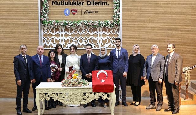 Kaymakam Şapaloğlu'nun mutlu günü