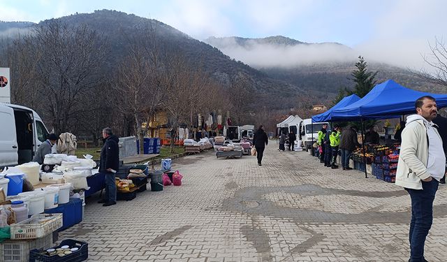 5 yıldır kapalı olan pazar yeniden açıldı