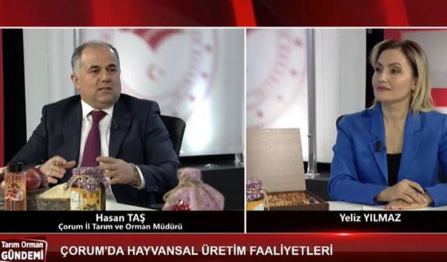 Tarım  İl Müdürü  Tarım TV’ye konuştu