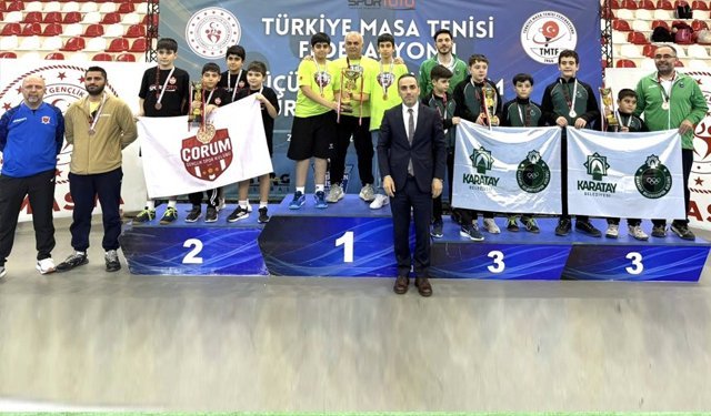 Çorum Gençlikspor’dan bir gümüş bir bronz madalya
