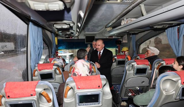 Vali Çalgan'dan Samsun yolunda bayram denetimi