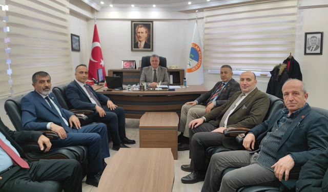 CHP heyetinden Başkan Cebeci'ye ziyaret