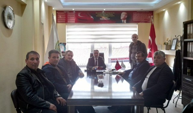 Özdemir'den Şanal'a hayırlı olsun ziyareti