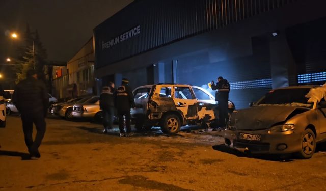 Çorum’da cip yangını: Kundaklamadan şüpheleniliyor