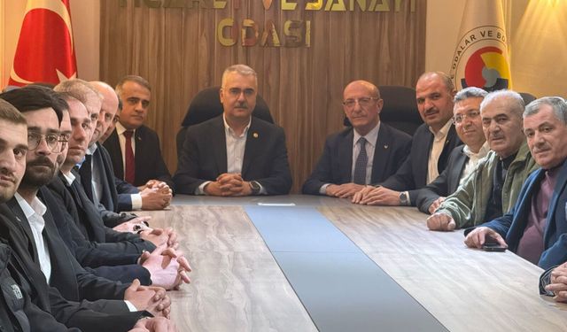 Ahlatcı’dan Şirin’e OSB teşekkürü