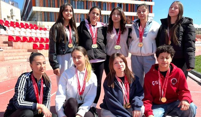 Atletizmde şampiyon yine Spor Lisesi