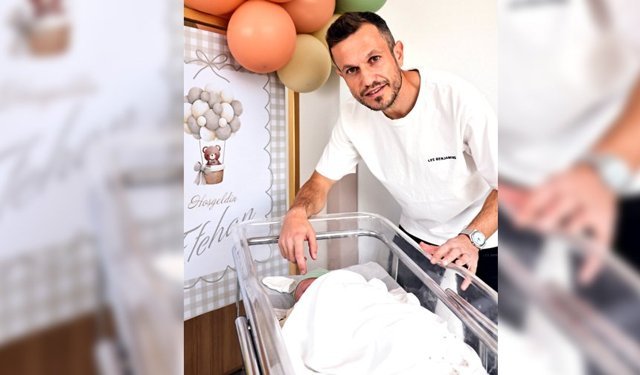 Oğuz Gürbulak’ın  ikinci babalık sevinci