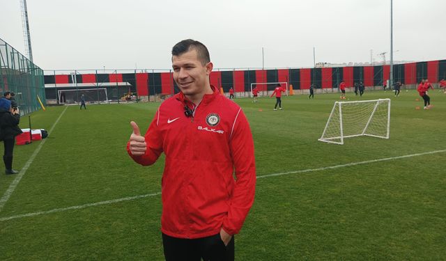 'Sahada her zaman en yüksek performansı vermeye çalışıyoruz'