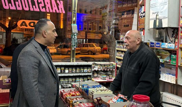 Dinçer Solmaz’dan esnaf ziyaretleri