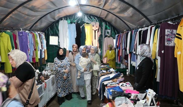 Kudüslü Dükkan’ın hayır  çarşısı bugün açılıyor