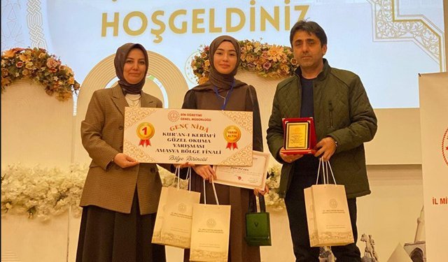 Bölge birincisi oldu