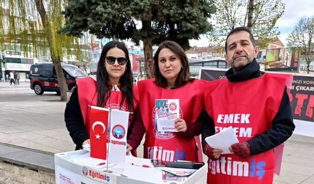 Eğitim-İş’ten imza kampanyası