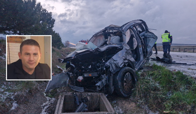 İş insanı kazada hayatını kaybetti